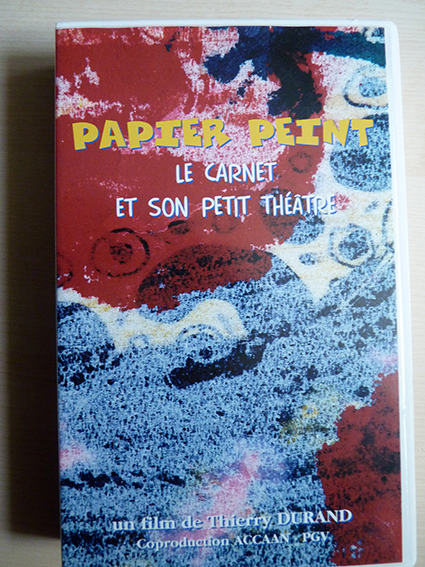 Papier Peint, le carnet et son petit théâtre