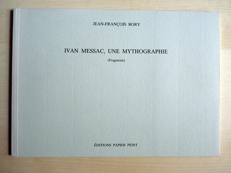 Ivan Messac, une mythographie